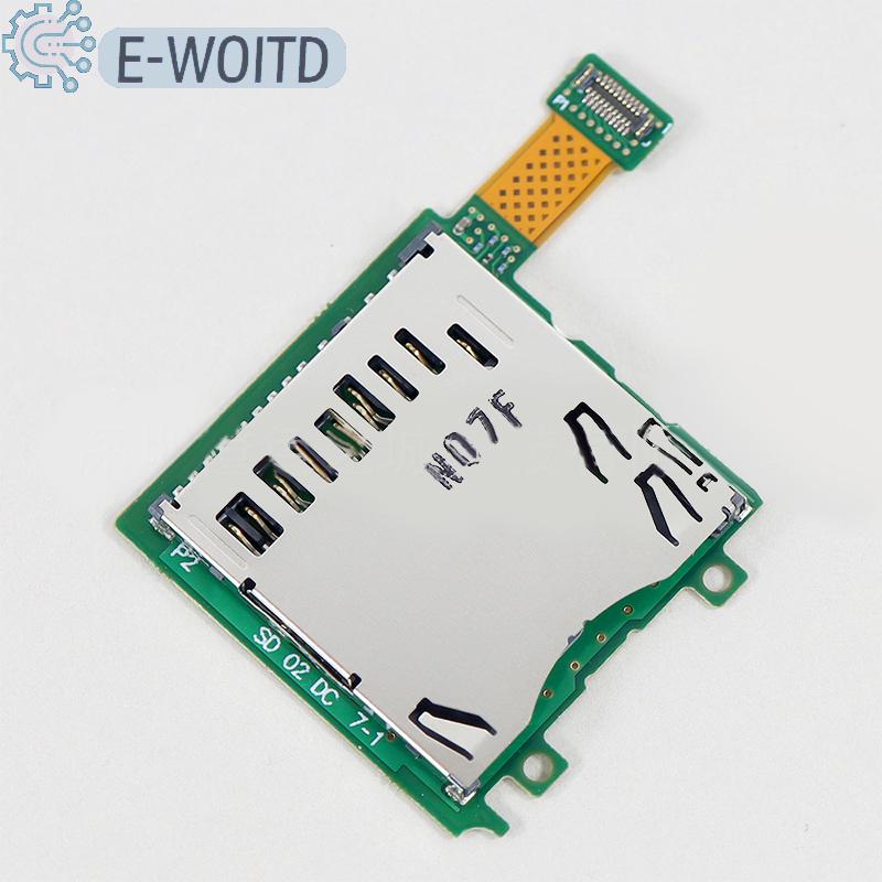 E-WOITD 1ชิ้นคอนโซลเกมอะไหล่สำหรับ3DS ใหม่3DS ไมโคร SD การ์ดช่องเสียบการ์ด TF ราคา 257 บาท*ส่งฟรี