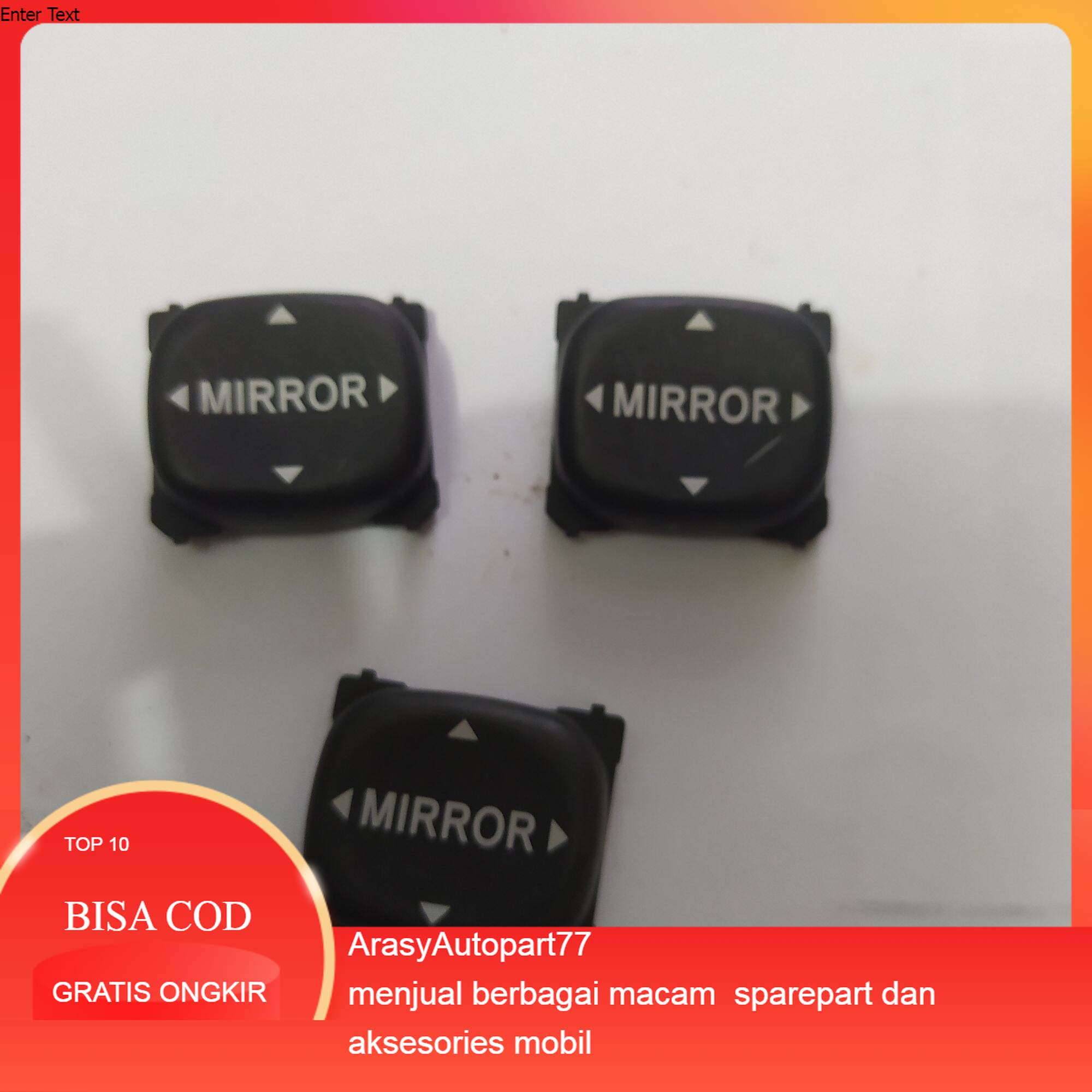 tombol mirror spion universal Harga 25,000 rupiah*Gratis Ongkir