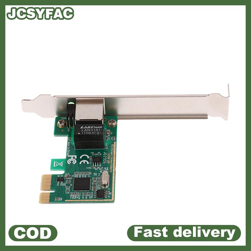 JCSYFAC 1 Bộ RJ-45 card mạng Gigabit Ethernet PCI Express PCI-E 10 100 1000Mbps Bộ chuyển đổi Lan Bộ điều khiển Mạng Giá 96,756 Đồng*Miễn phí vận chuyển