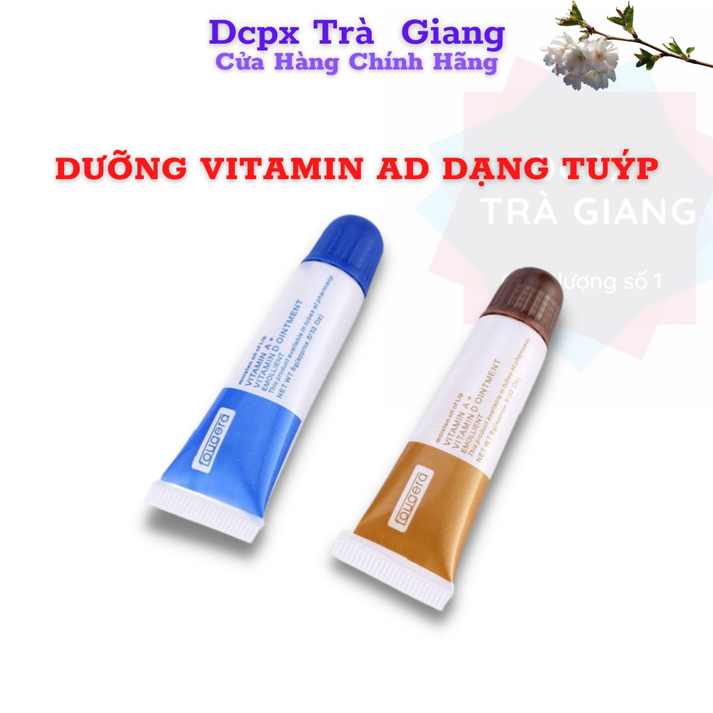 Tuýp dưỡng vitamin ad - dưỡng ẩm cho mày môi sau phun xăm
