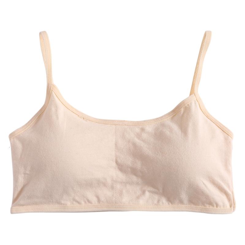 Girl Bra Teen Crop Top Underwear Vest Puberty Sport Training Bras Solid Color Streetwear Tube Top for Girl Birthday Gift - 5