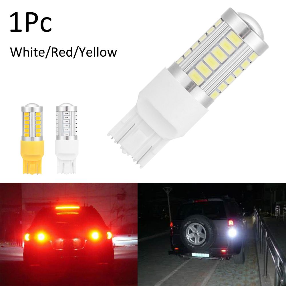 PALE  Đèn sương mù 5730 T20 W21 / 5W 7443 Đèn chiếu lùi dự phòng trên ô tô Bóng đèn LED 33SMD