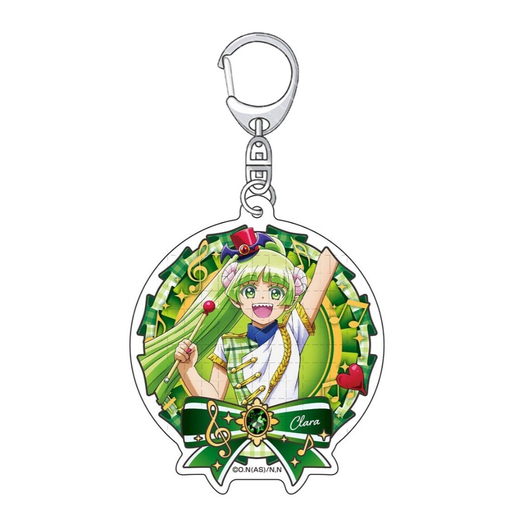Móc khóa IRUMA GIÁ ĐÁO ver NHẠC CÔNG in hình anime Mairimashita! Iruma-kun chibi quà tặng xinh xắn_zenda
