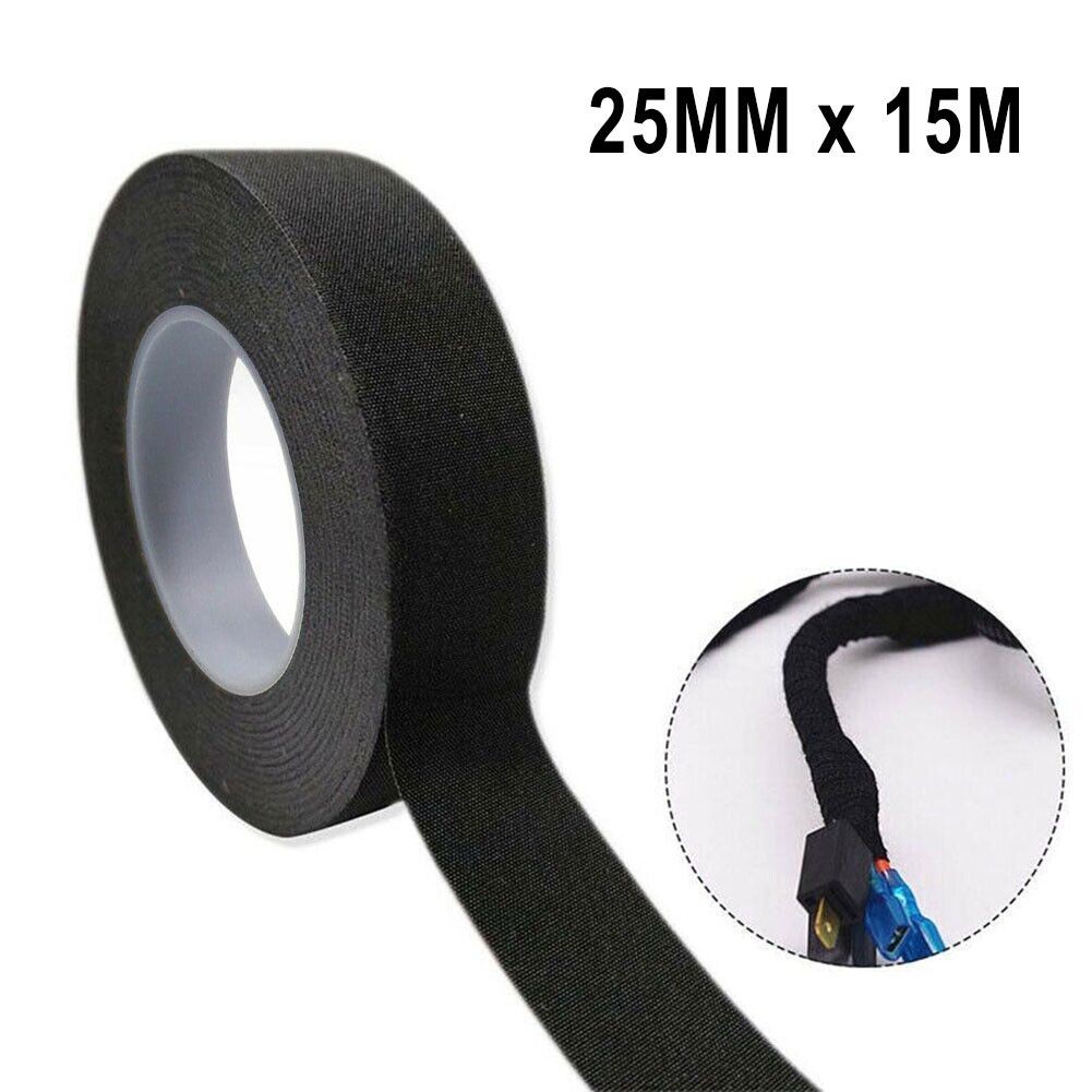 Chịu lực cao băng dính vải sợi 15m heatresistant cho ô tô sử dụng 【hàng có sẵn】