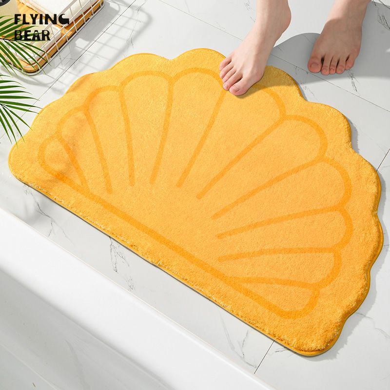 Bathroom mat bathroom absorbent non-slip mat Bedroom toilet door mat household entry mat carpet ราคา 75 บาท*ส่งฟรี