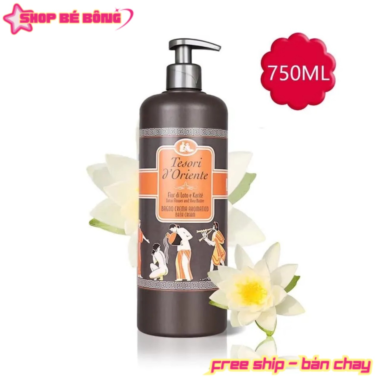 (Chuẩn Hot) Sữa Tắm Hương Nước Hoa Tesori Nâu - Đỏ 750ml tạo ra một mùi hương mãnh liệt và quyến rũ