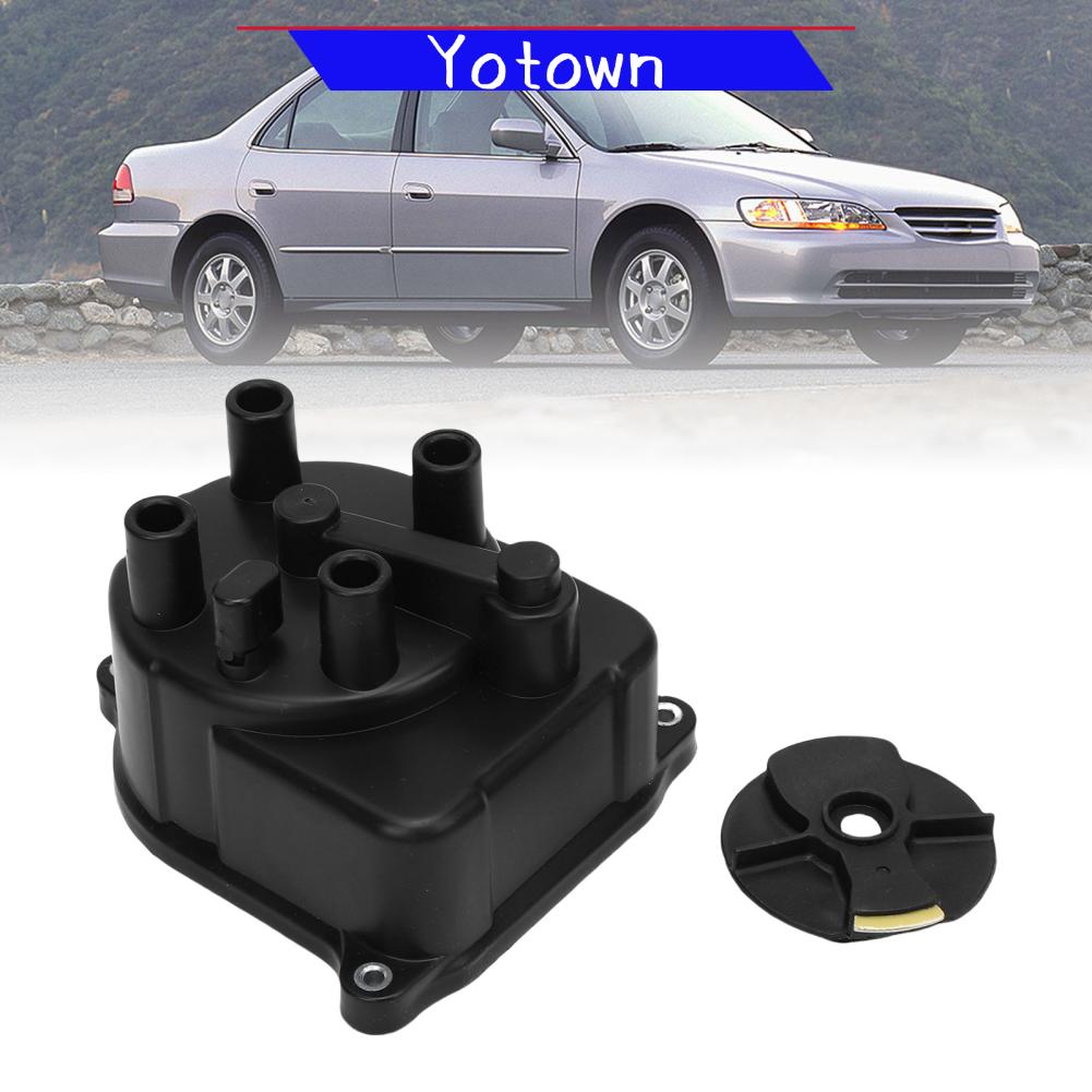 Yotown UPALDHOU Nhà phân phối Cap và Bộ cánh quạt Thay thế hệ thống đánh lửa bằng nhựa cao cấp cho Integra 1992 2001 del Sol 1994 1997 bằng OEM 30102 PT2 026 30103 P08 003 30102 P54 006