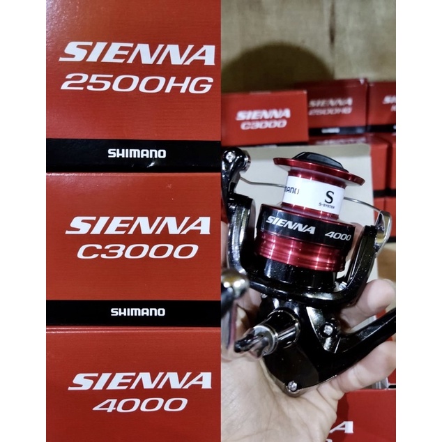 harga reel shimano sienna 6000 FG : Sports & Outdoors forged gear for durability Long Shimano Fishing SIENNA C3000 FG