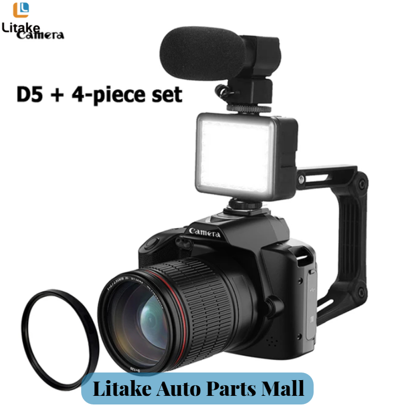 Digital Camera 16X Digital Zoom Camera 4K HD Digital Camera Dual Lens Night Vision Cam For Photographer Beginner ราคา 4,718 บาท*ส่งฟรี