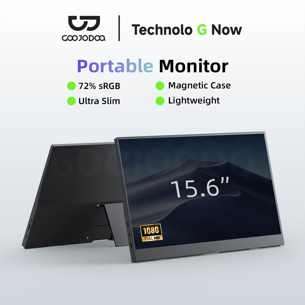 Goojodoq 15.6-Inch Display Screen Mount and Magnetic Protective Cover 1080P Ffull Hd Display ราคา 2,699 บาท*ส่งฟรี