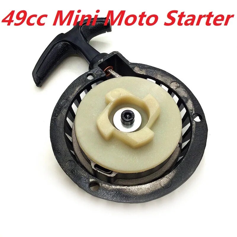 Aluminum Alloy Pull starter Easy to Pull Fit 47cc 49cc 2 Stoke Mini Dirt Pocket Pit Bike Moto ATV Quad Free Shipping