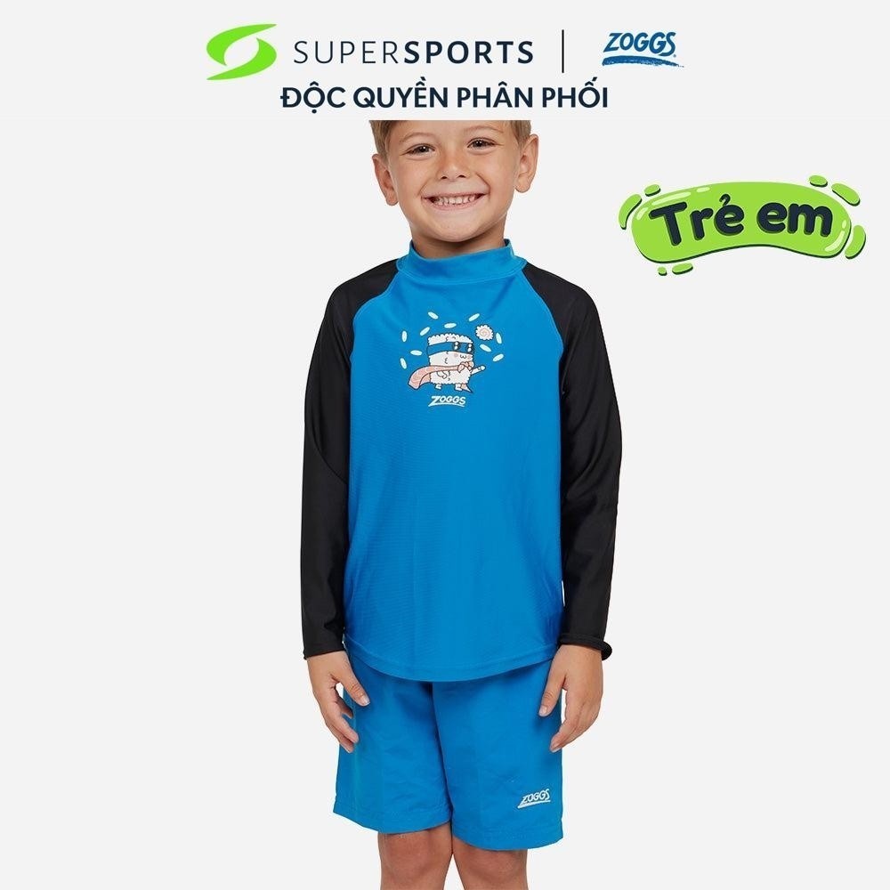 Áo Bơi Chống Nắng Bé Trai Zoggs Zip Sun - Xanh Dương - 463844-SUSU