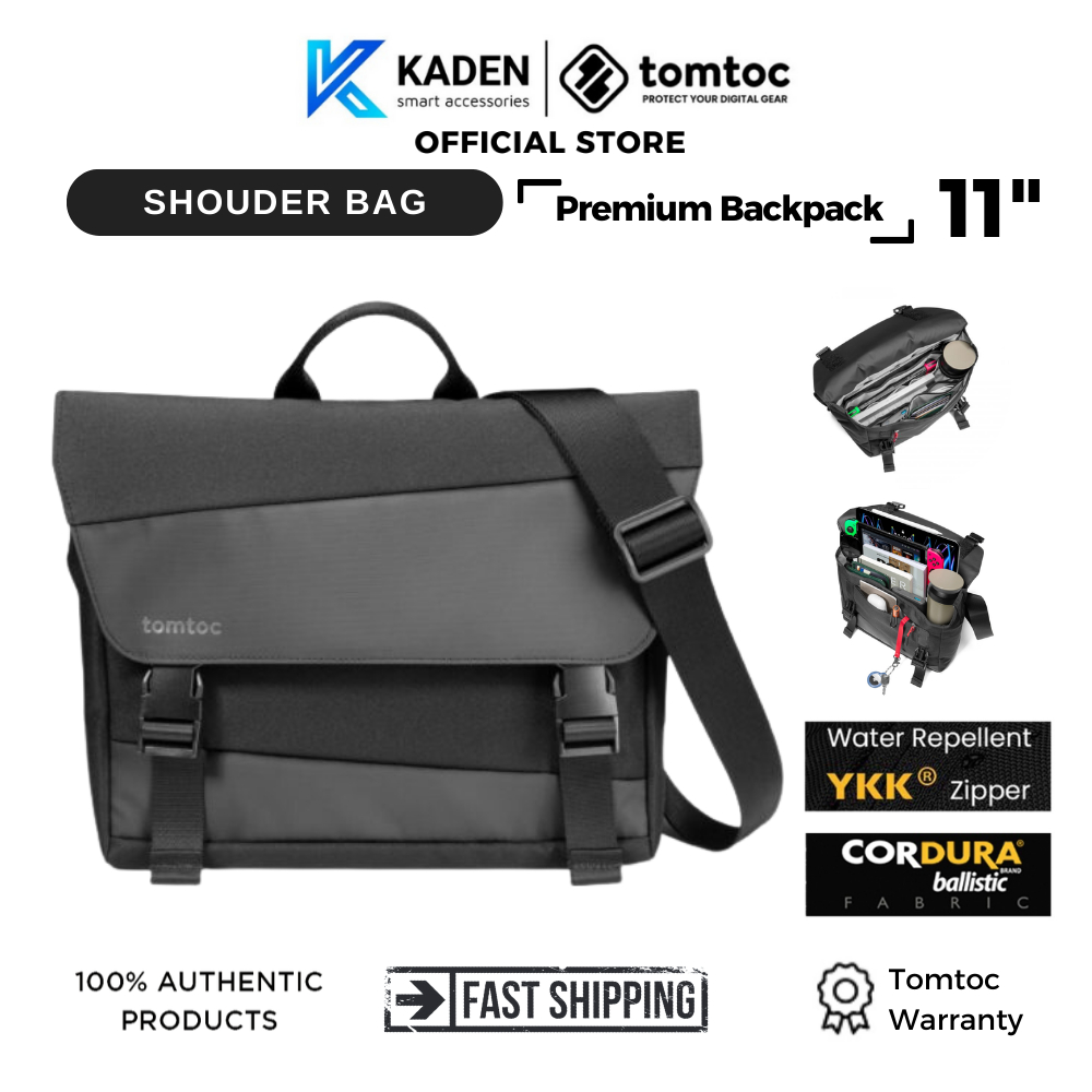 Túi đeo chéo tomtoc slash-t27 shoulder bag meteorite t27s1d1 - hàng chính hãng