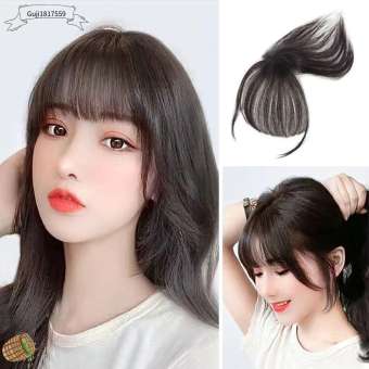 GUJI1817559 Tự nhiên Tóc mái giả Phần giữa 3D Tóc mái nối Thời trang Siêu nhẹ Kẹp tóc Dành cho Nữ