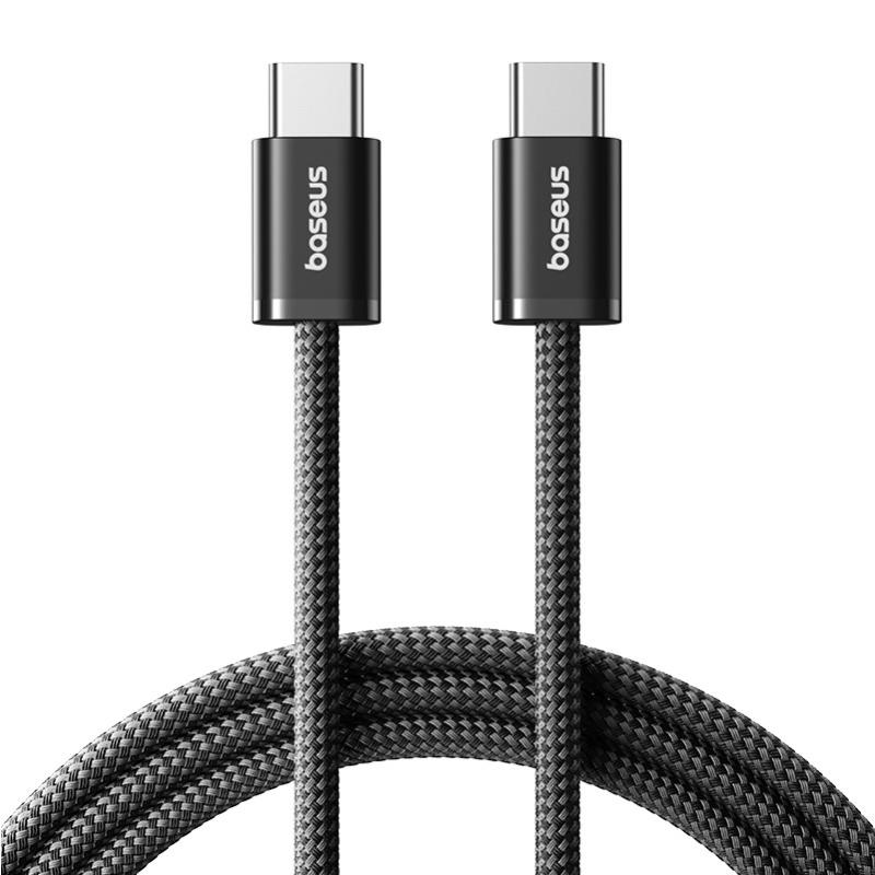 Cáp sạc nhanh Baseus 100W PD USB-C sang USB-C - Hỗ trợ sạc nhanh cho iPhone 15 MacBook Samsung và các thiết bị tương thích khác