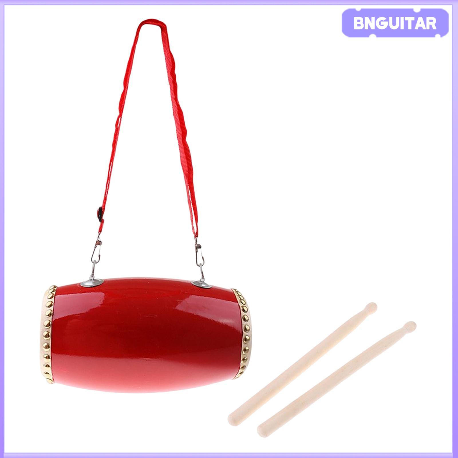 BNGUITAR Waist Drum Percussion Instruments Chinese Folk Dance Hand Drum Traditional