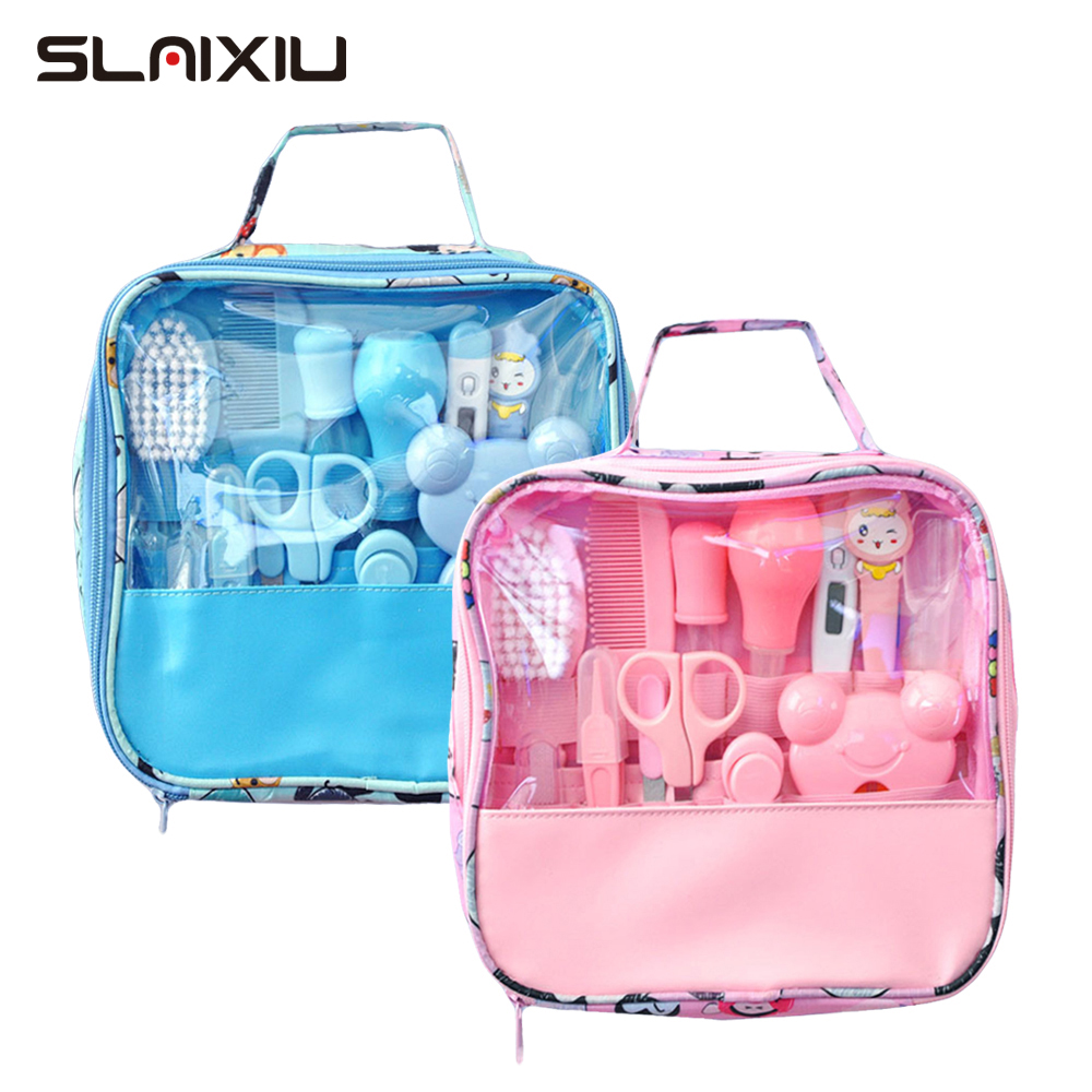 Baby Care Kit Newborn Kid Care Baby Hygiene Kit Grooming Set Clipper Scissor Kid Toiletries For Newborns Baby