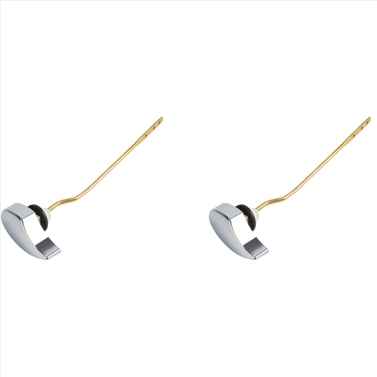 (LI3G) 2 x Toilet Tank Flush Lever Replacement For Toto Thu068Cp Trip Lever For St743S, Molidan Side Mount Toilet Tank Lever