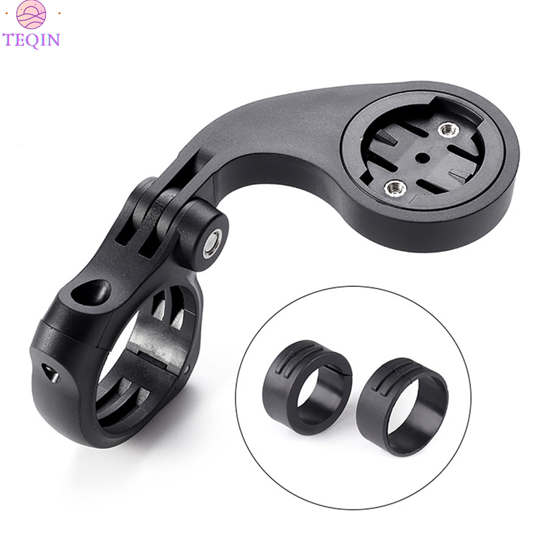 TEQIN Bike Computer Mount Bicycle Adjustable Angle Out Front Computer Holder Extension Bracket Compatible For Garmin XOSS Magene IGPSPORT ราคา 142 บาท*ส่งฟรี