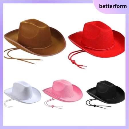 BETTERFORM Cosplay Cowboy Hat - Women's Costume Accessory