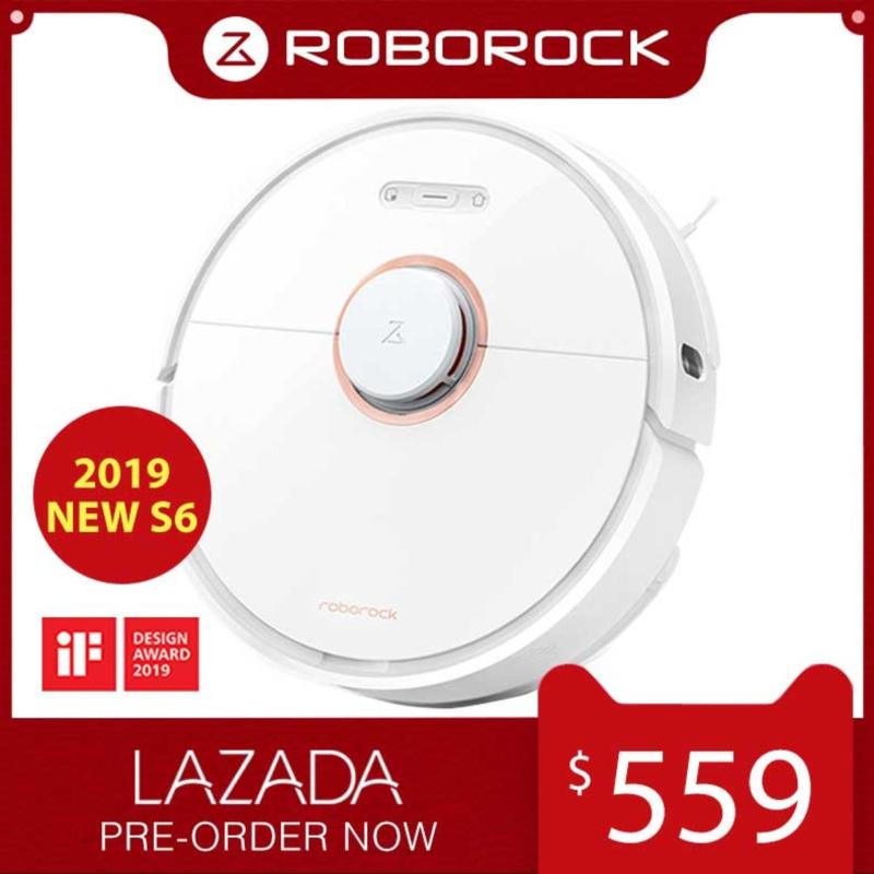 Roborock 2019 Brand New Launch S6 Robotic Vacuum Cleaner Latest New Model 230% Performance Improvement vs S5 Singapore