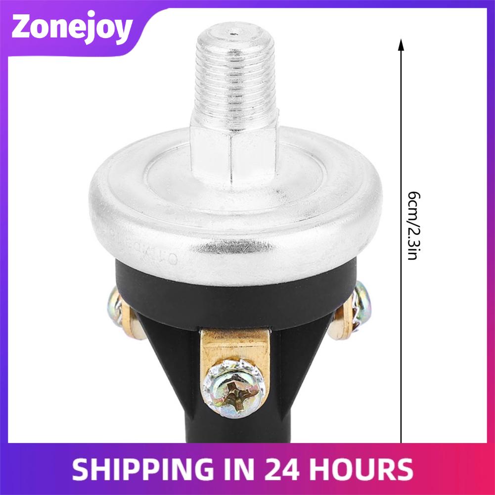Zonejoy Công tắc áp suất dầu động cơ 309064103 Dây ba điểm Công tắc báo động áp suất dầu thấp 1/827 NPT Thread