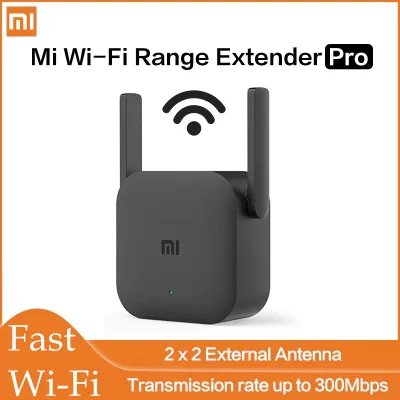 Xiaomi Mijia WiFi Repeater Pro 300M Mi Amplifier Network Expander Router Power Extender Roteador 2 Antenna for Router Wi-Fi Home