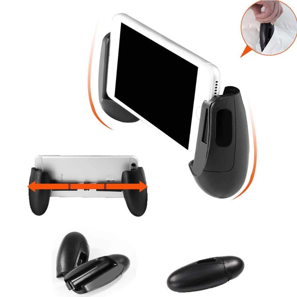 TERMURAH KINO Portable Gamepad Capsule Joystick Handle Games Handphone Aksesoris HP Holder Tuas Mobile Legend PUBG 02 Harga 9,000 rupiah*Gratis Ongkir