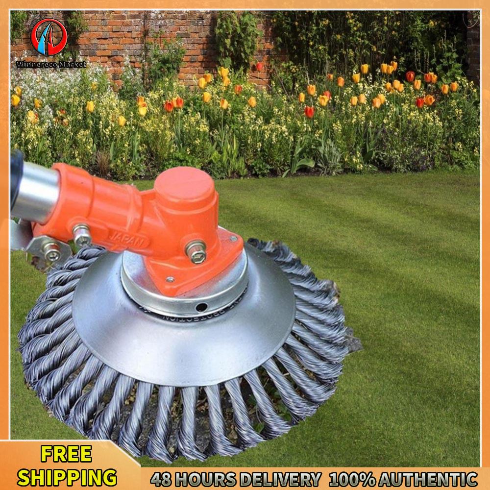 Winnereco ลวดเหล็กเครื่องตัดหญ้าหัวตัดหญ้ากำจัดวัชพืชหัวสนิมเครื่องตัดแปรง - ยี่ห้อ winnereco ราคา 85 บาท*ส่งฟรี
