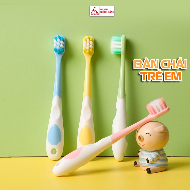 Bàn chải đánh răng trẻ em Gardobel Kids, lông mềm cho bé Minh House