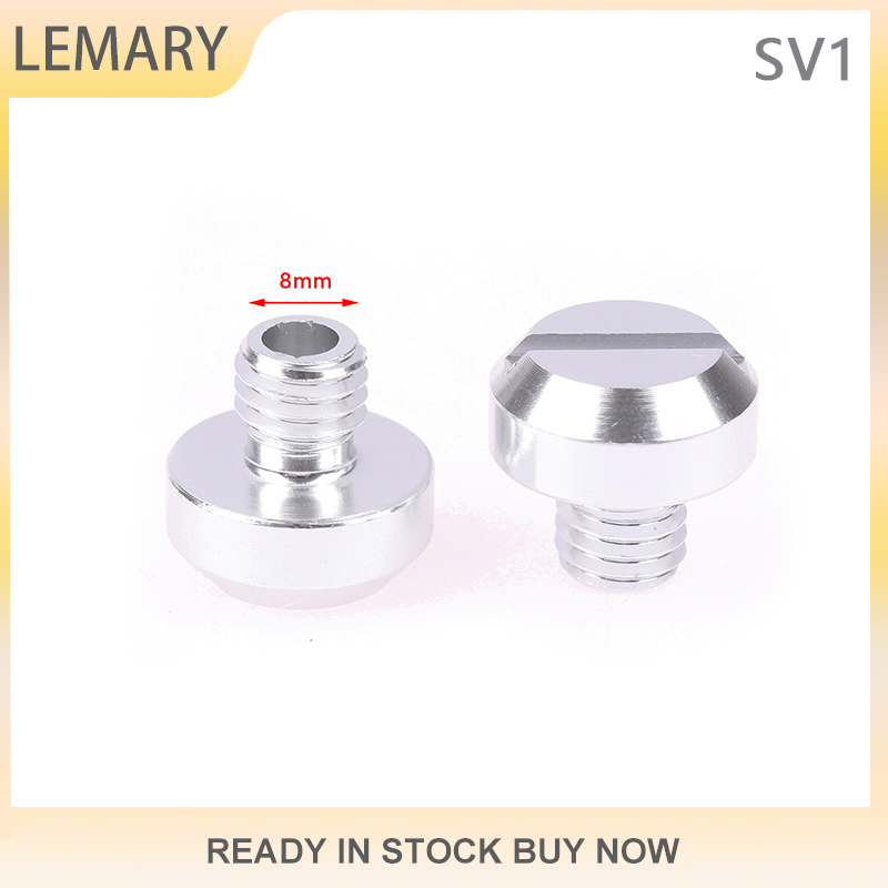Lemary [2023 mới bán chạy thời trang] 2 cái ốc vít gương chiếu hậu lỗ hợp kim nhôm CNC cho xe mô tô M8 M10 phụ kiện xe máy giữ gương chiếu hậu