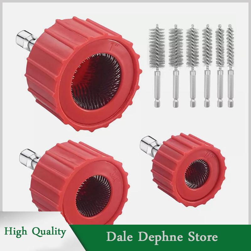 [Dale Dephne] Ống đồng sạch hơn thiết lập cho khoan điện, ống làm sạch bàn chải, làm sạch ống đồng ống và phụ kiện cho hàn - 2