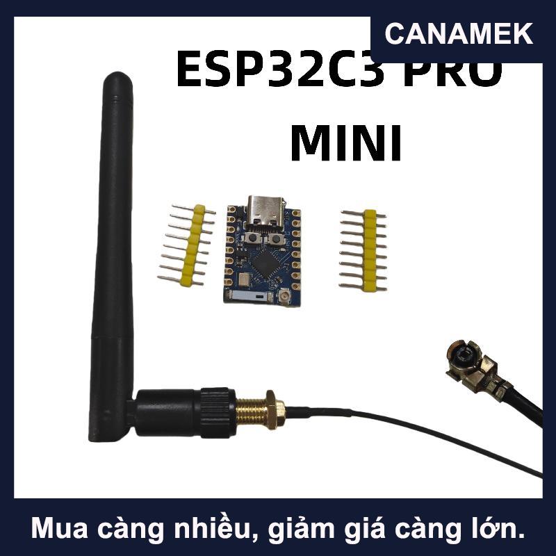 【CANAMEK】 1 Bộ esesesp32c3 Wi-Fi BT mô-đun P32 siêu mini ban phát triển ESP32-C3 với 2.4 Gam Wifi Antenna cho Arduino IOT ESP-IDE Giá 97,524 Đồng*Miễn phí vận chuyển