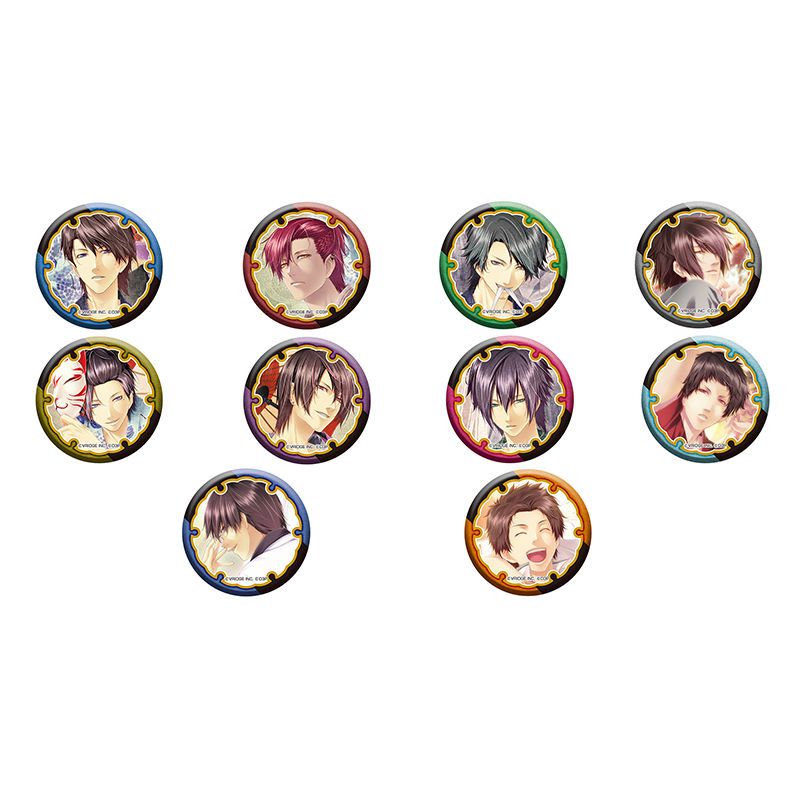 Storm Lover Utogi Yuuto Miko Shiba Kyousuke Totani Rikka Anime Peripheral Badges JYUE