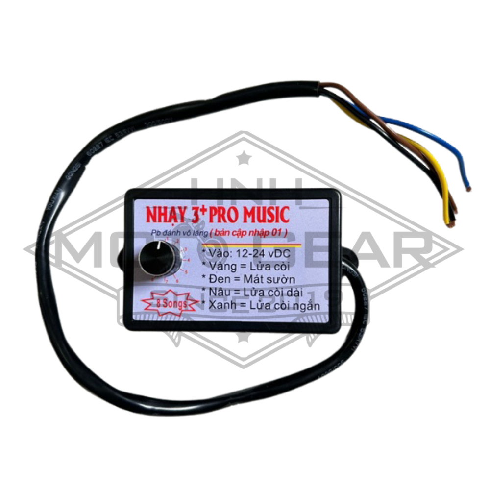 Nhại Còi 3 Pro Chỉnh 8 Giai Điệu Cho Tất Cả Xe Máy Và Ô Tô
