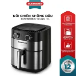 Nồi chiên không dầu 6.0L SUNHOUSE SHD4026