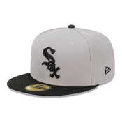 New Era Chicago White Sox MLB Gravel Grey 59FIFTY Fitted Cap