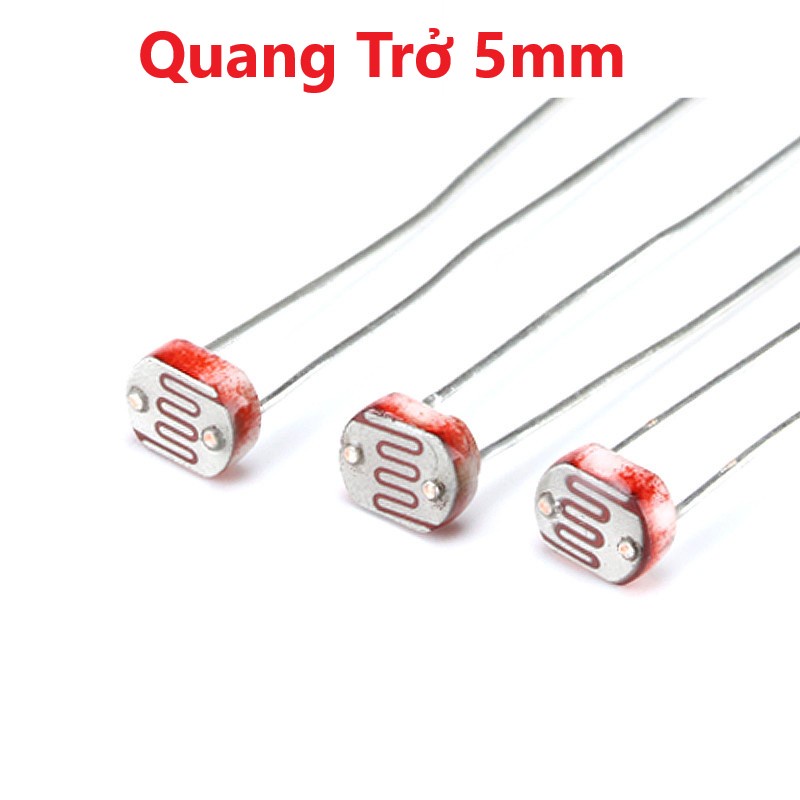 Quang trở 5mm - Cảm biến ánh sáng