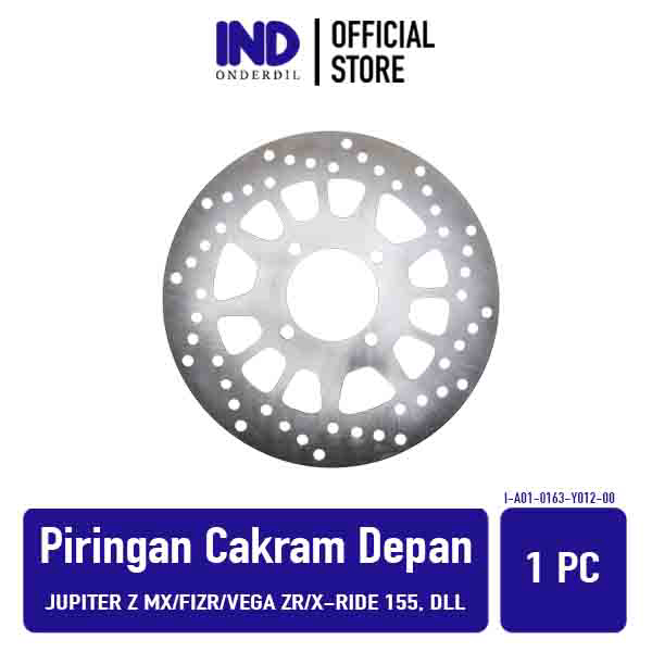 Piringan Cakram Depan Jupiter Z MX Z1 Nouvo F1ZR X-Ride 115 Vega R Vega ZR Disc Disk Front Brake Harga 62,360 rupiah*Gratis Ongkir