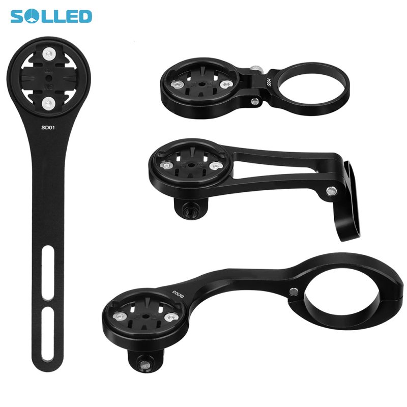 Bike Speedometer Mount Compatible For Garmin Wahoo Bryton Camera Flashlight, Bicycle Flashlight Stem Holder Stopwatch Bracket Computer Mount For Mountain Bike ราคา 81 บาท*ส่งฟรี