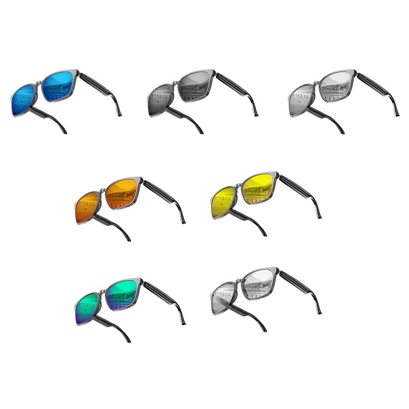 AI Smart Glasses Bluetooth 5.4 with Speaker 145 Languages Real Time Translator AI Sunglasses for Men