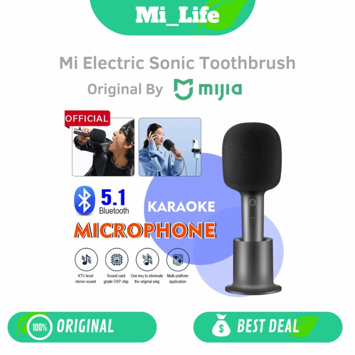 PROMO- MIJIA MICROPHONE KARAOKE WIRELESS KTV LEVEL SURROUND Harga  1,546,000 Ringgit*Penghantaran Percuma