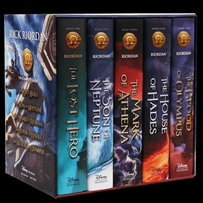 [SG Stock] Percy Jackson - Heroes of Olympus (5 Books) HARD COVER BOX SET