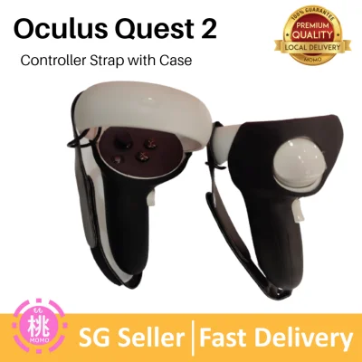 Oculus Quest 2 | Oculus Rift S | Oculus Quest Protective Case Silicone Cover and Knuckle Strap for Oculus Touch Controller