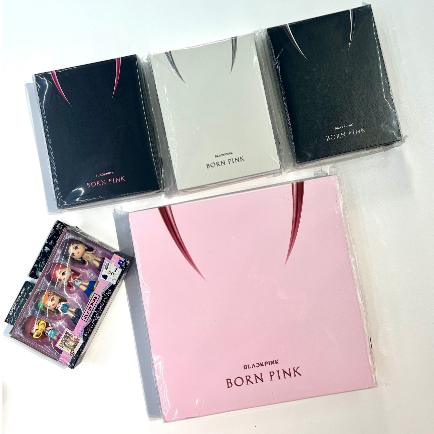 Album ảnh born pink box set, digipack - blackpink nguyên seal