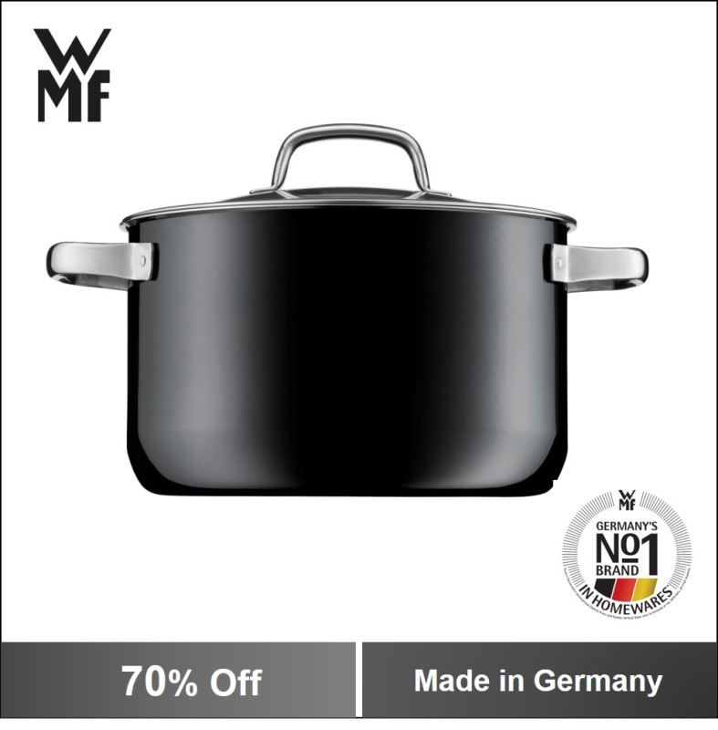 WMF Fusiontec 24cm High Casserole Black Singapore