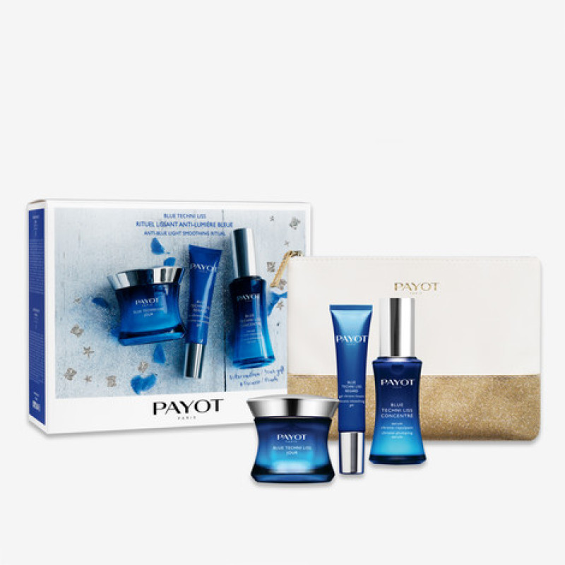 Buy PAYOT Blue Techni Liss Anti-blue Light Smoothing Ritual Set (1 x Blue Techni Liss Jour Face Cream 50ml + 1 x Blue Techni Liss Regard Eye Cream 15ml + 1 x Blue Techni Liss Concentre Serum 30ml) Singapore