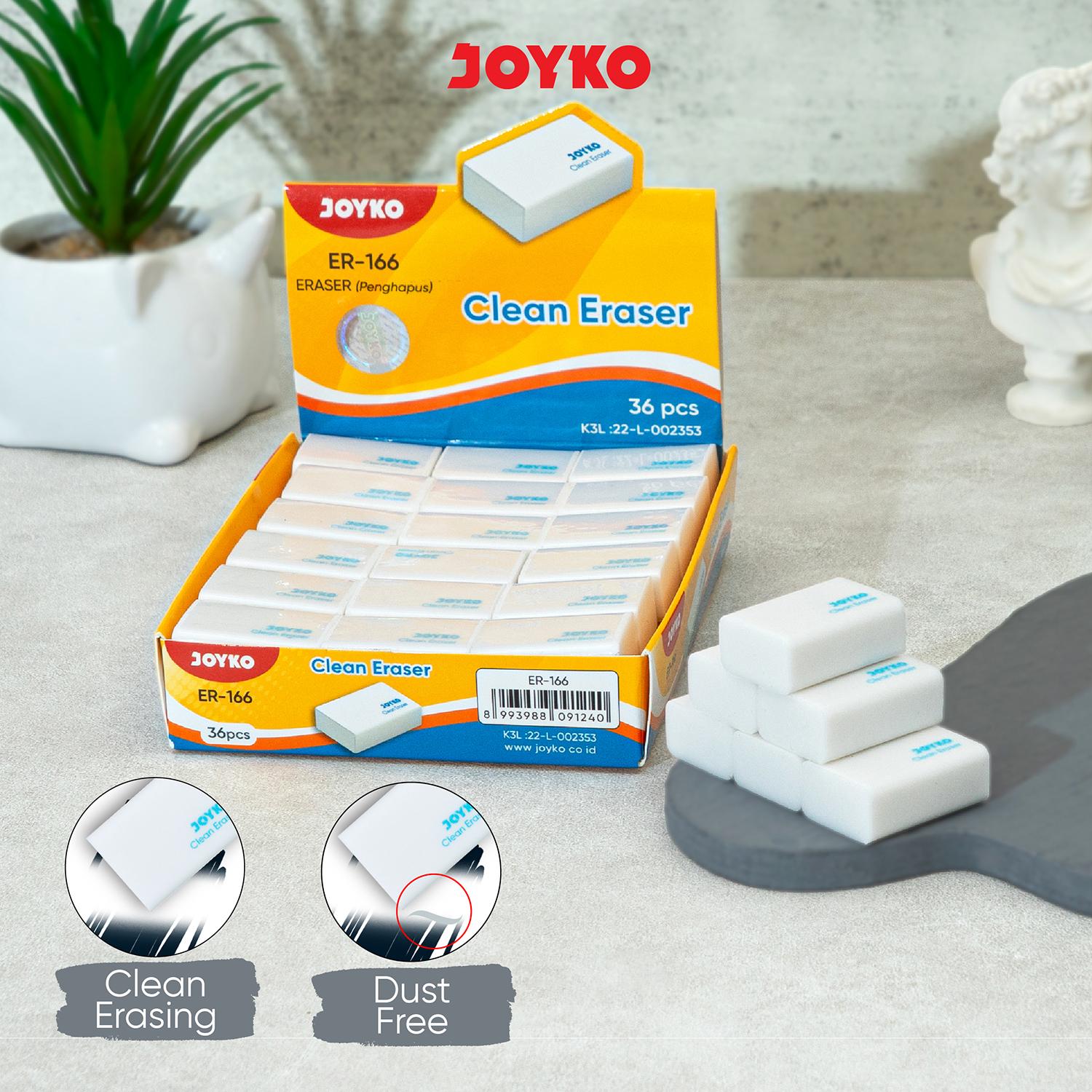 JOYKO Eraser Penghapus 1 Pack ER-166 Isi 36 Pcs
