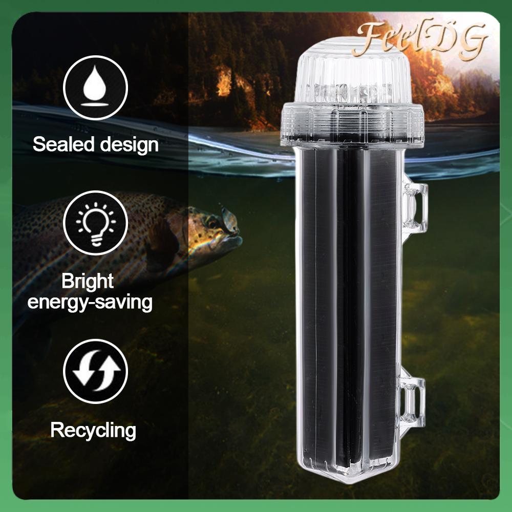 FEELDG Năng lượng trời Đèn đánh dấu lưới năng lượng trời Không thấm nước Chế độ kép Đèn Neo Chiếu sáng ngoài trời Đèn định vị Hàng Hải Ngoài trời
