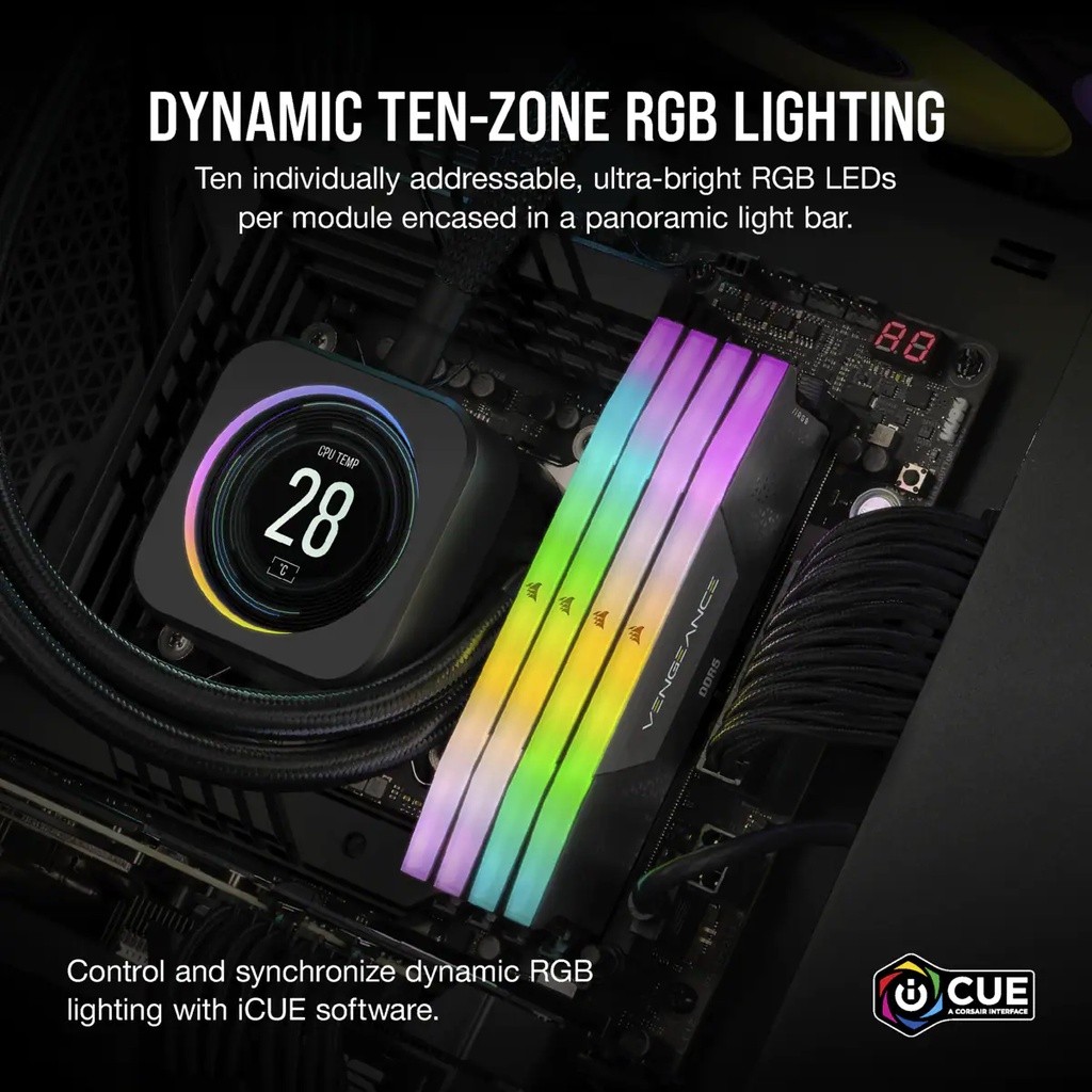 Corsair Vengeance RGB (Intel) DDR5 6000MHz / 6200MHz /
